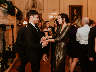 <h2>Formal reception</h2>Photo by Chris Zachary.