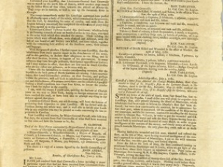The Edinburgh Evening Courant Extraordinary, 7 July 1780.