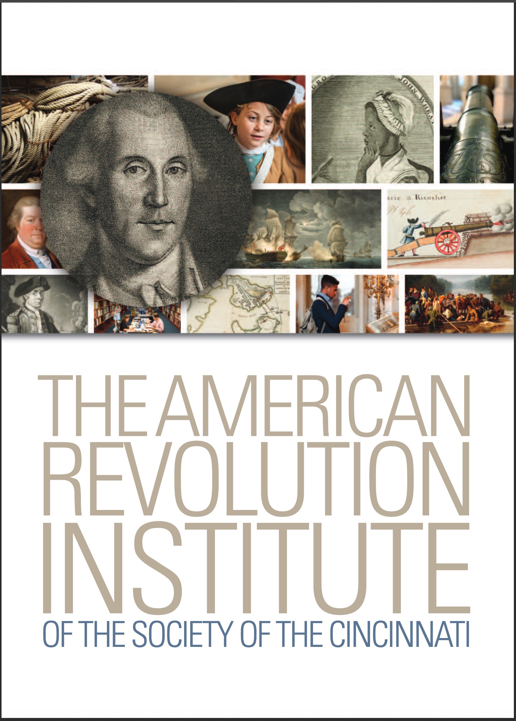 This is the cover of the overview of the American Revolution Institute, available here as our electronic publications.