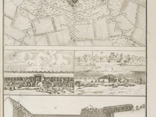 A fortification structure and an assembly line inside the structure