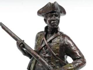 Black Patriots Memorial Preliminary Figure, Ed Dwight, ca. 1993, 1900x1300