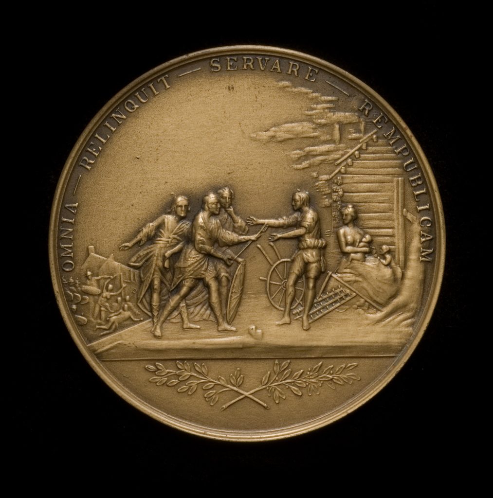 Obverse of 1914 Society of the Cincinnati Triennial medal