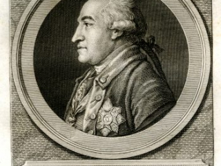 Engraving of General Steuben
