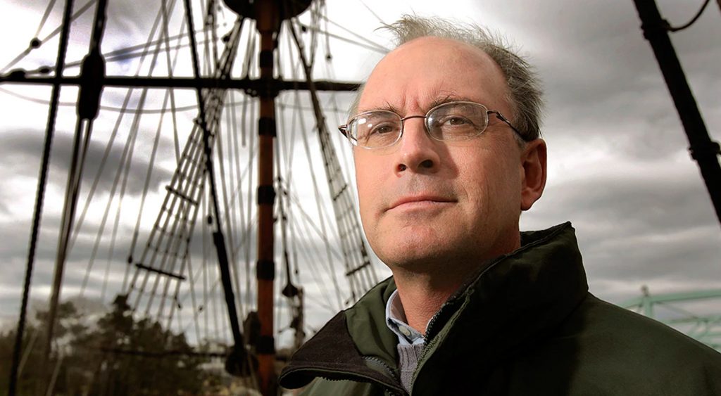 Nathaniel Philbrick presents a lecture about the Battle of Bunker Hill at the Boston Athenaeum.