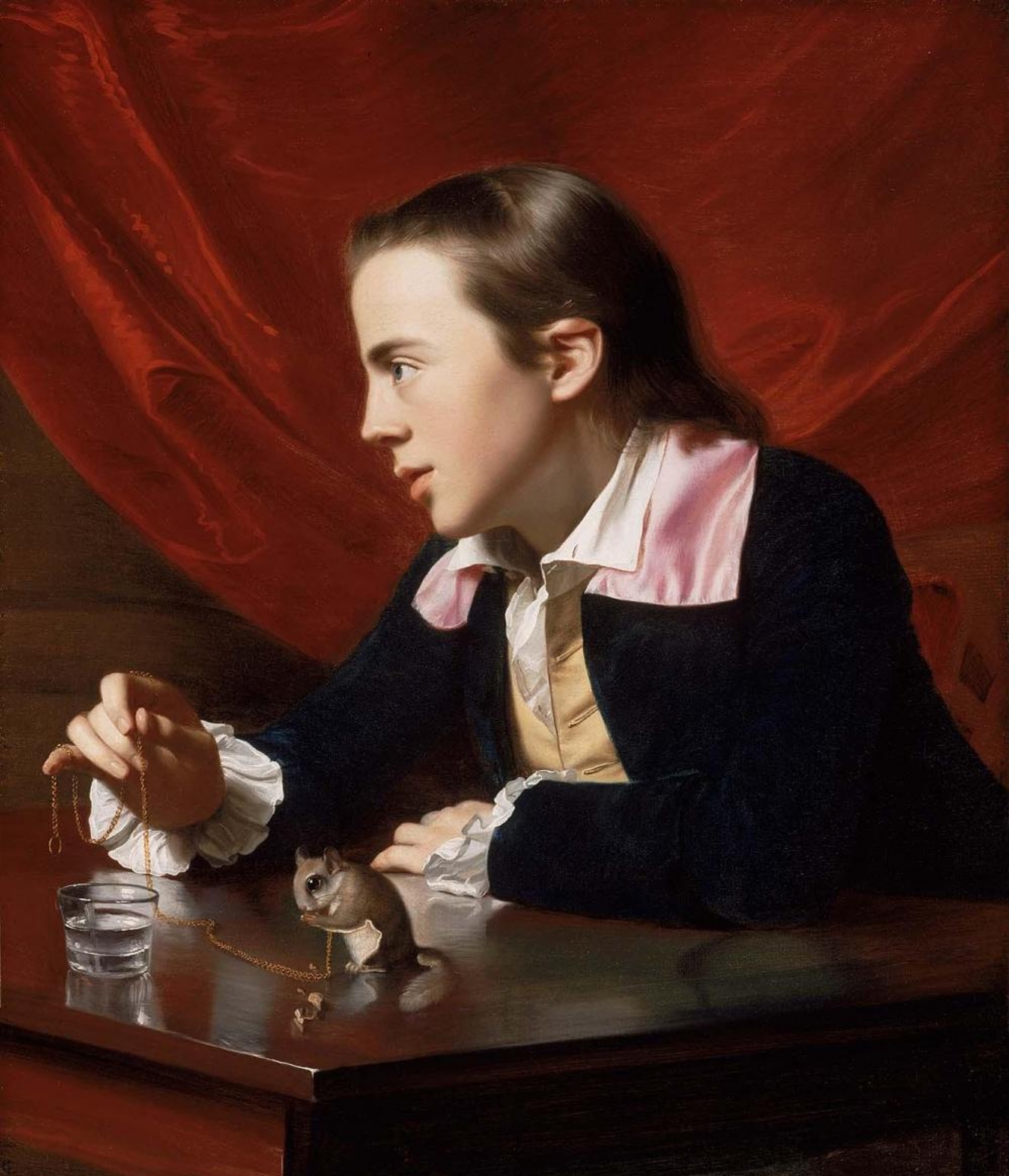 John Singleton Copley painted this portrait of his half brother, Henry Pelham, who later created the most important image of the Boston Massacre.