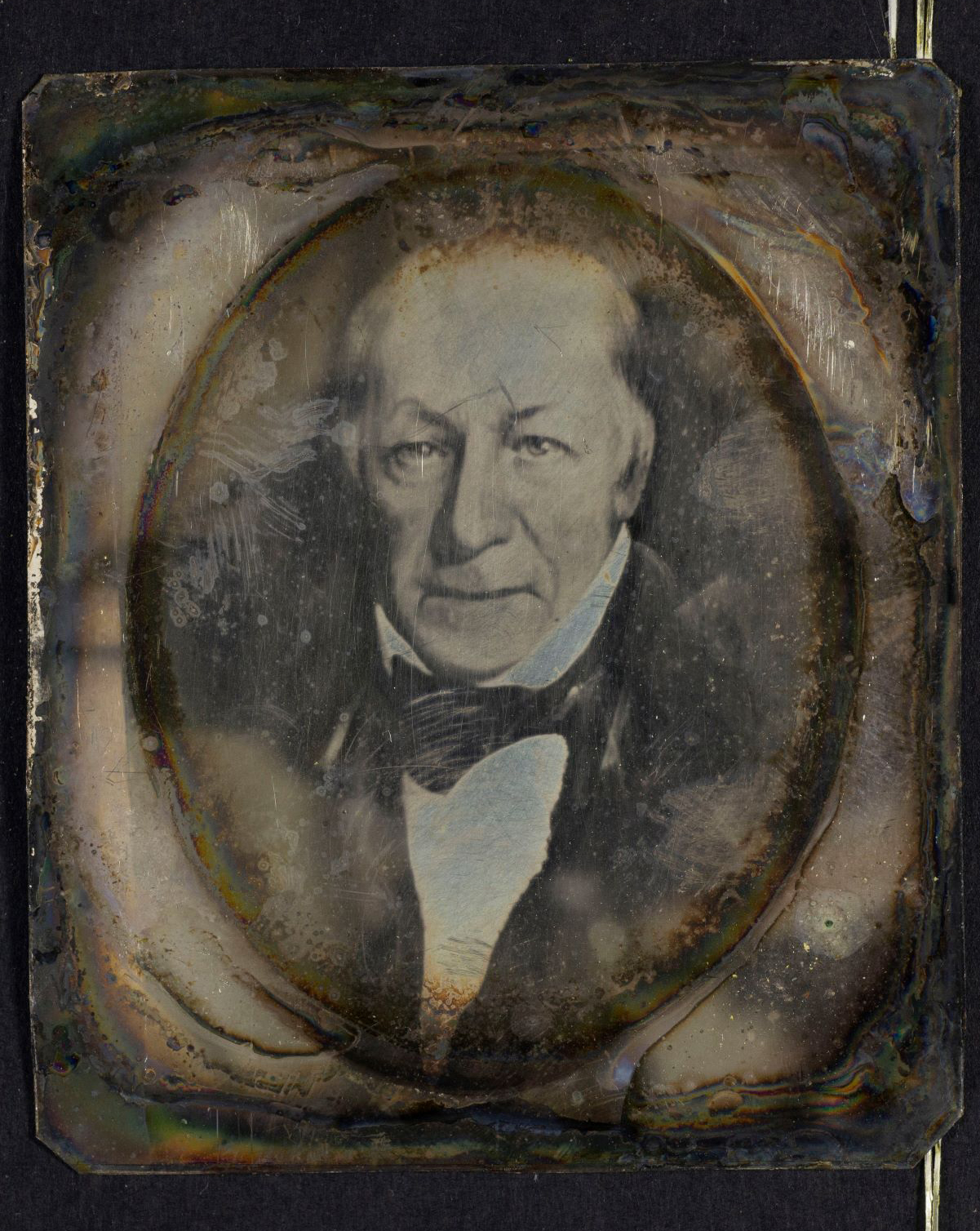 Sixth-plate daguerreotype of Revolutionary War surgeon John Richard Watrous