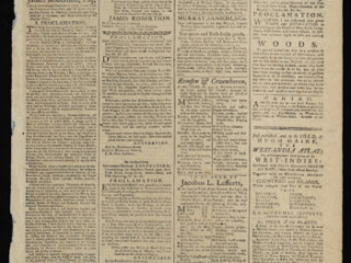 The New-York Gazette, and the Weekly Mercury New York: H. Gaine, May 15, 1780