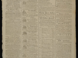The Pennsylvania Packet Philadelphia: John Dunlap, November 14, 1786