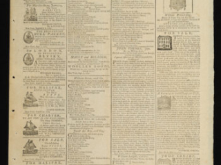 Click for a larger view. The New-York Daily Gazette New York: Published by J. & A. M’Lean, September 12, 1789