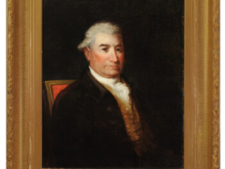 David Olyphant portrait by Samuel Morse circa 1818-1821