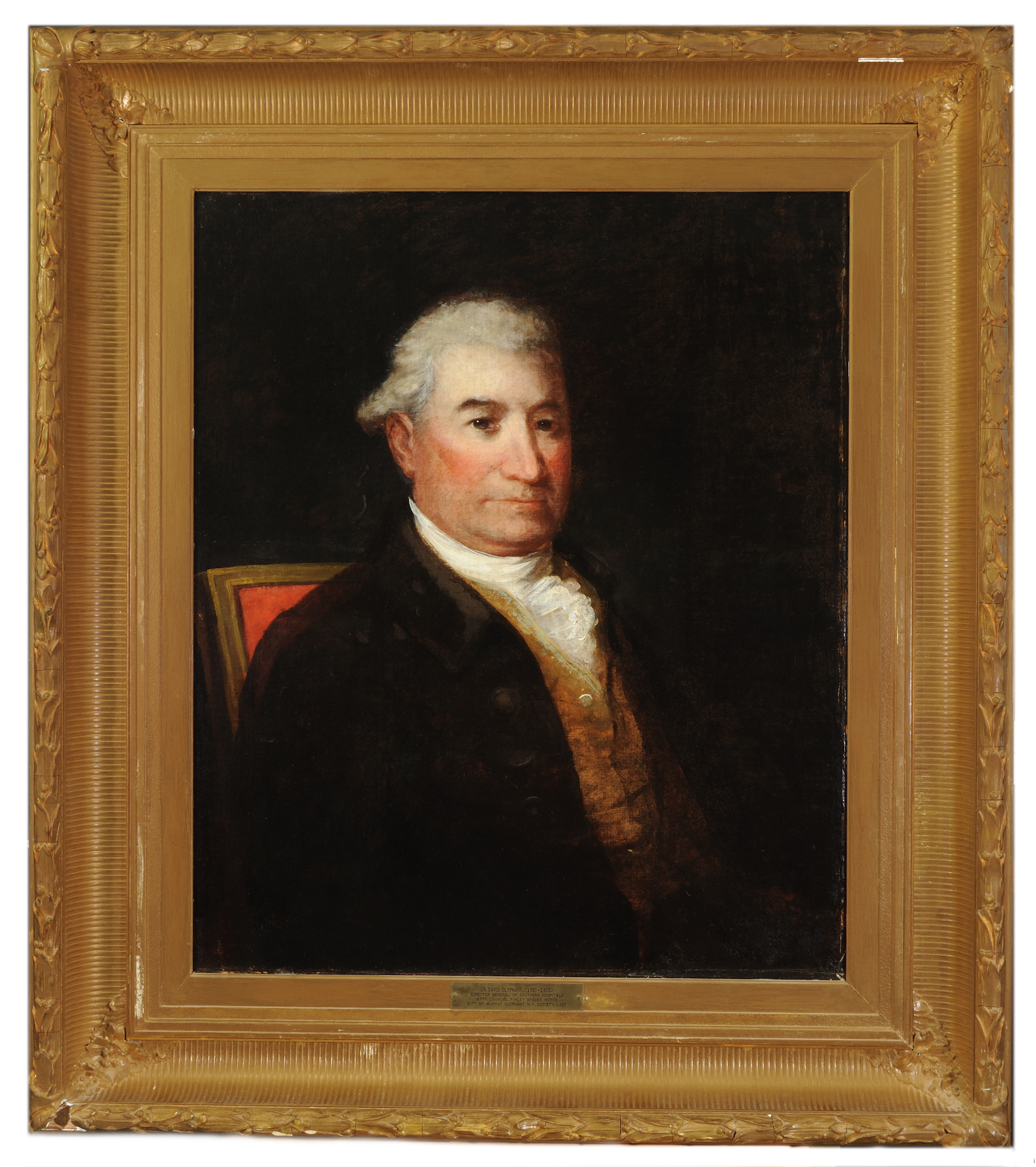 David Olyphant portrait by Samuel Morse circa 1818-1821