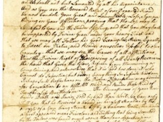 Edward Paine, Nathaniel West and George Hubbard to Priscilla Birge 17 November 1776