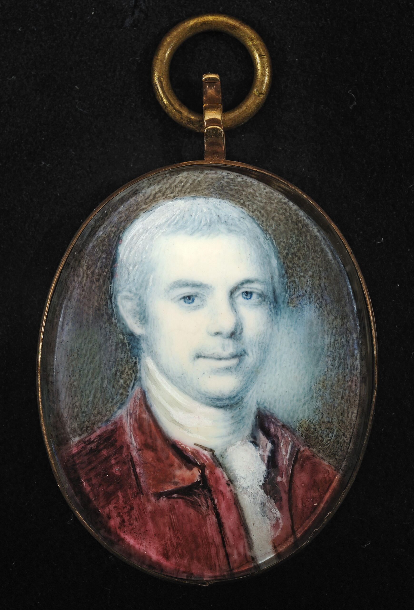 Nathan Dorsey portrait miniature by Charles Willson Peale circa 1775