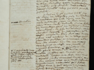 “Manuscript des memoires politiques et militaires du Marechal de Rochambeau” by comte de Rochambeau, 1725-1807.