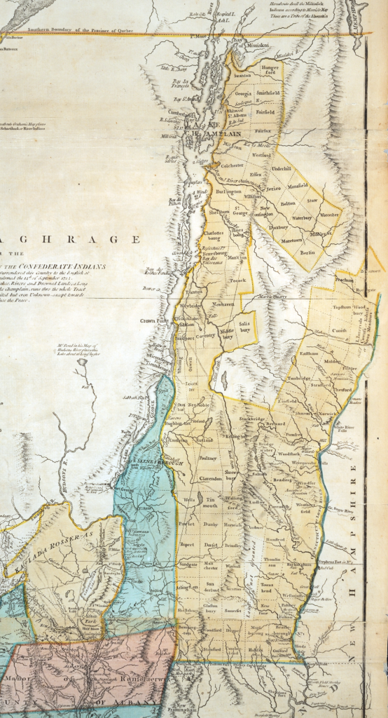 MAP L91.1.542f The Provinces of New York detail large