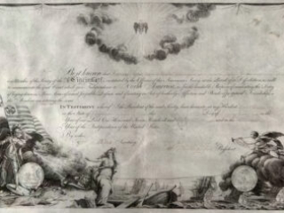 Click for a larger view. L2002F176 Diploma of Comte de Monteil large