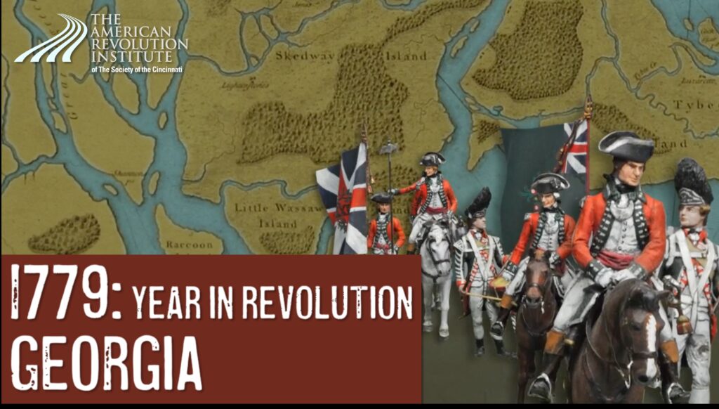 Year in Revolution 1779 Georgia