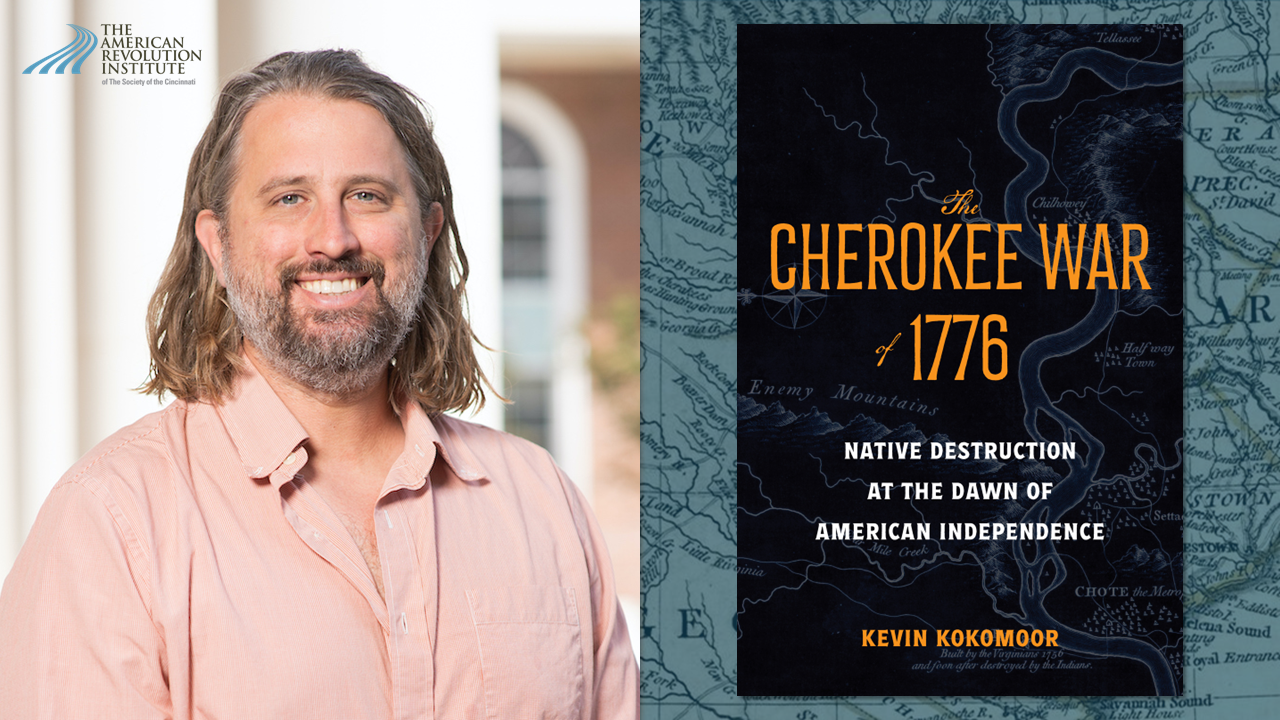 Author’s Talk—The Cherokee War of 1776: Native Destruction at the Dawn of the American Independence